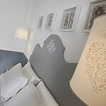 particolare letto camere 1° piano